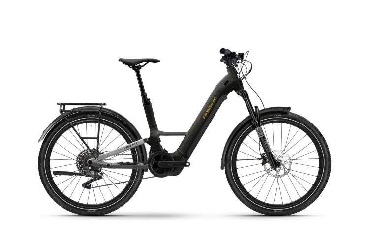 Электровелосипед Haibike Adventr 6 Low sparkling black/platinum chrome glossy