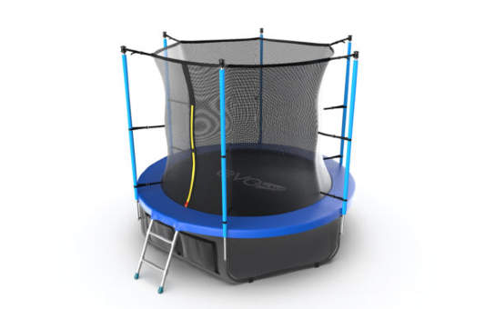 Батут EVO JUMP Internal 8ft С внутренней сеткой и лестницей + нижняя часть Батут EVO JUMP Internal 8ft С внутренней сеткой и лестницей + нижняя часть