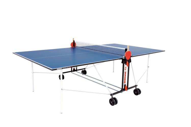 Всепогодный теннисный стол Donic Outdoor Roller Fun синий