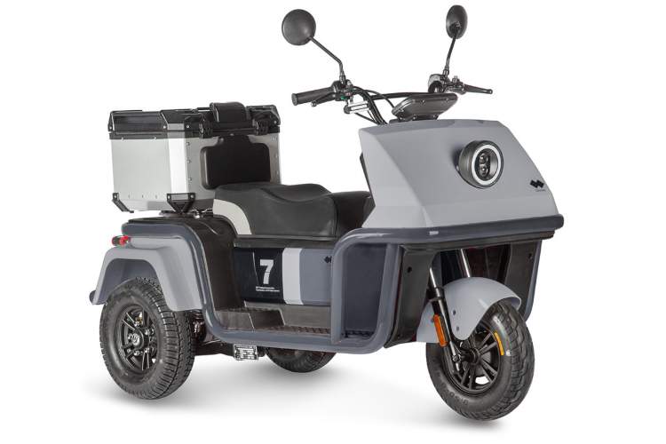 Пассажирский электротрицикл Wanshida DOUHAO 60V 800Вт