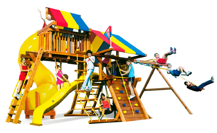 Игровой комплекс Rainbow Sunshine Castle Pkg V RYB Light