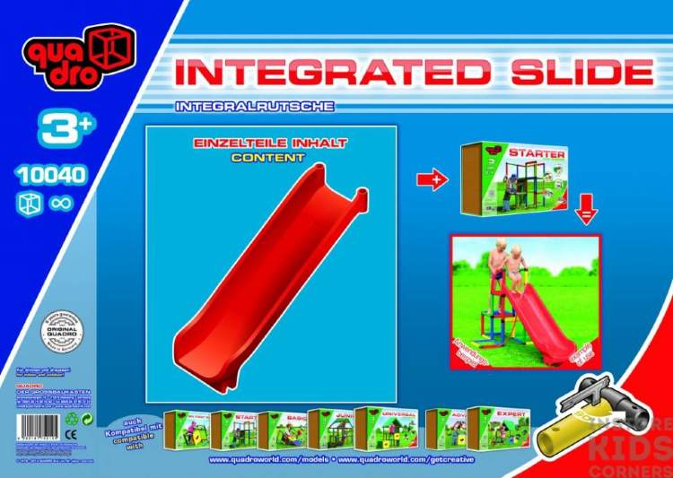 Комбинированная горка Quadro Integrated Slide