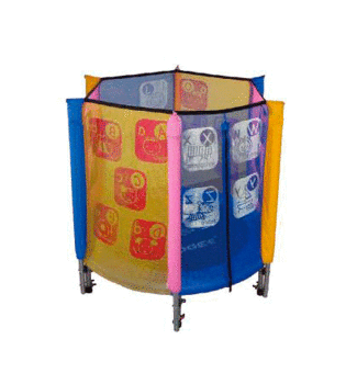 Мини батут Tramps 40" диаметр 1,2 с защитной сетью Мини батут Tramps 40" диаметр 1,2 с защитной сетью