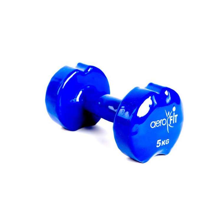 Гантель в виниловой оболочке 5кг AeroFit DB-VD-5K