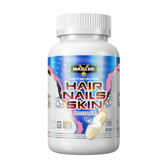 Maxler Hair, Nails, Skin Formula 120 таб / 120 tab Maxler Hair, Nails, Skin Formula 120 таб / 120 tab