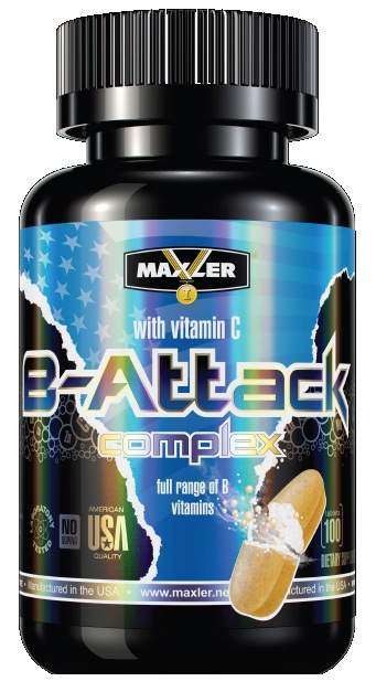 Maxler B-attack complex 100 таб / 100 tab