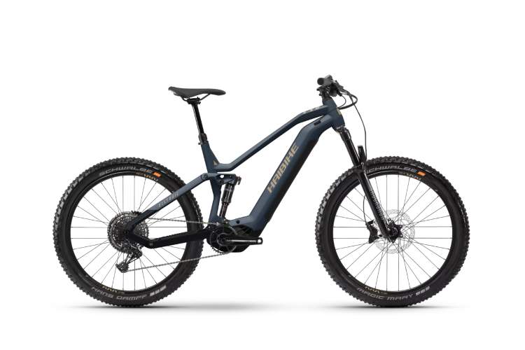ЭЛЕКТРОВЕЛОСИПЕД HAIBIKE ALLTRAIL 6 27.5 i750Wh 12G 23 blue/caramel   