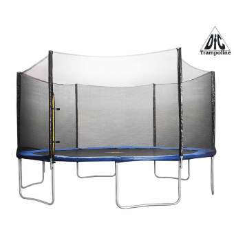 Батут DFC trampoline fitness 14FT-TR-E с сеткой Батут DFC trampoline fitness 14FT-TR-E с сеткой
