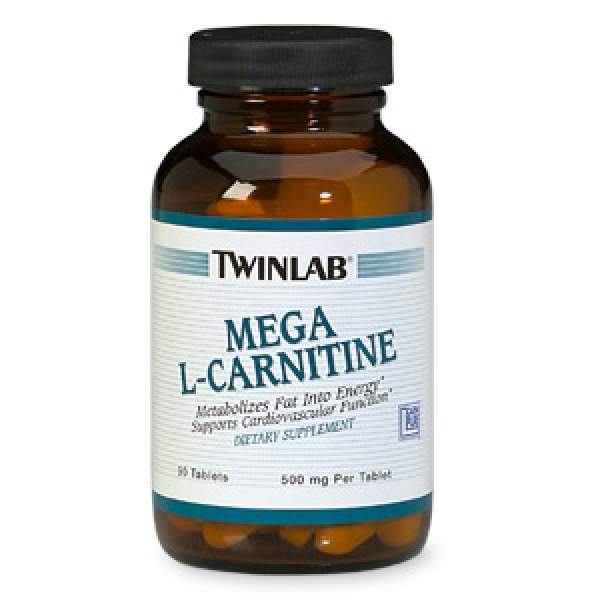Twinlab Mega L-Carnitine 60 капс.